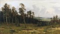 fir forest on the river kama 1877 classical landscape Ivan Ivanovich